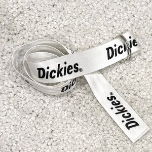 Dickies Nylon Belt black and white 37” long